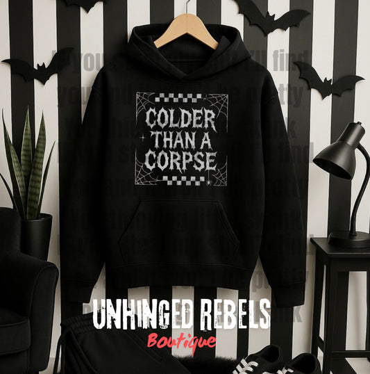 ℭ𝔬𝔩𝔡𝔢𝔯 𝔱𝔥𝔞𝔫 𝔞 𝔠𝔬𝔯𝔭𝔰𝔢 𝔥𝔬𝔬𝔡𝔦𝔢