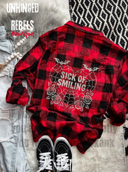 𝕾𝖎𝖈𝖐 𝕺𝖋 𝕾𝖒𝖎𝖑𝖎𝖓𝖌 𝕱𝖑𝖆𝖓𝖓𝖊𝖑