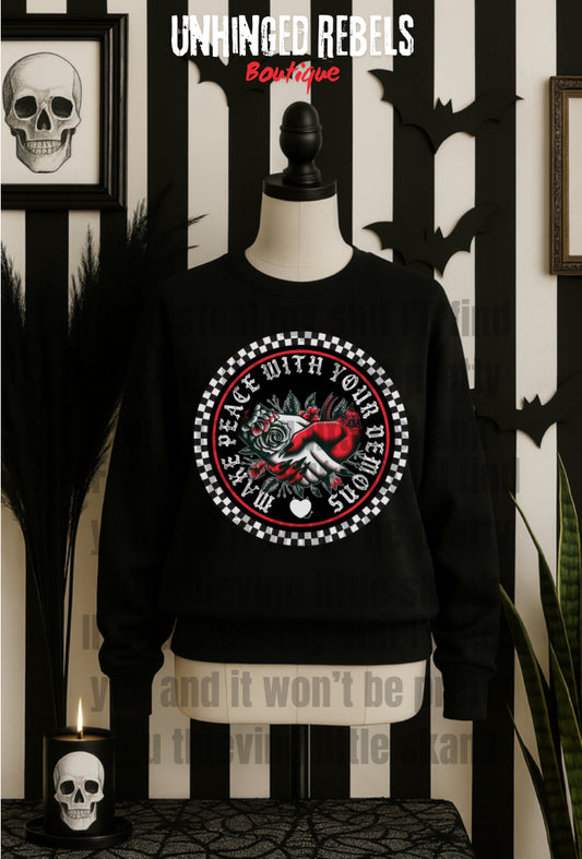 𝕸𝖆𝖐𝖊 𝖕𝖊𝖆𝖈𝖊 𝖜𝖎𝖙𝖍 𝖞𝖔𝖚𝖗 𝖉𝖊𝖒𝖔𝖓𝖘