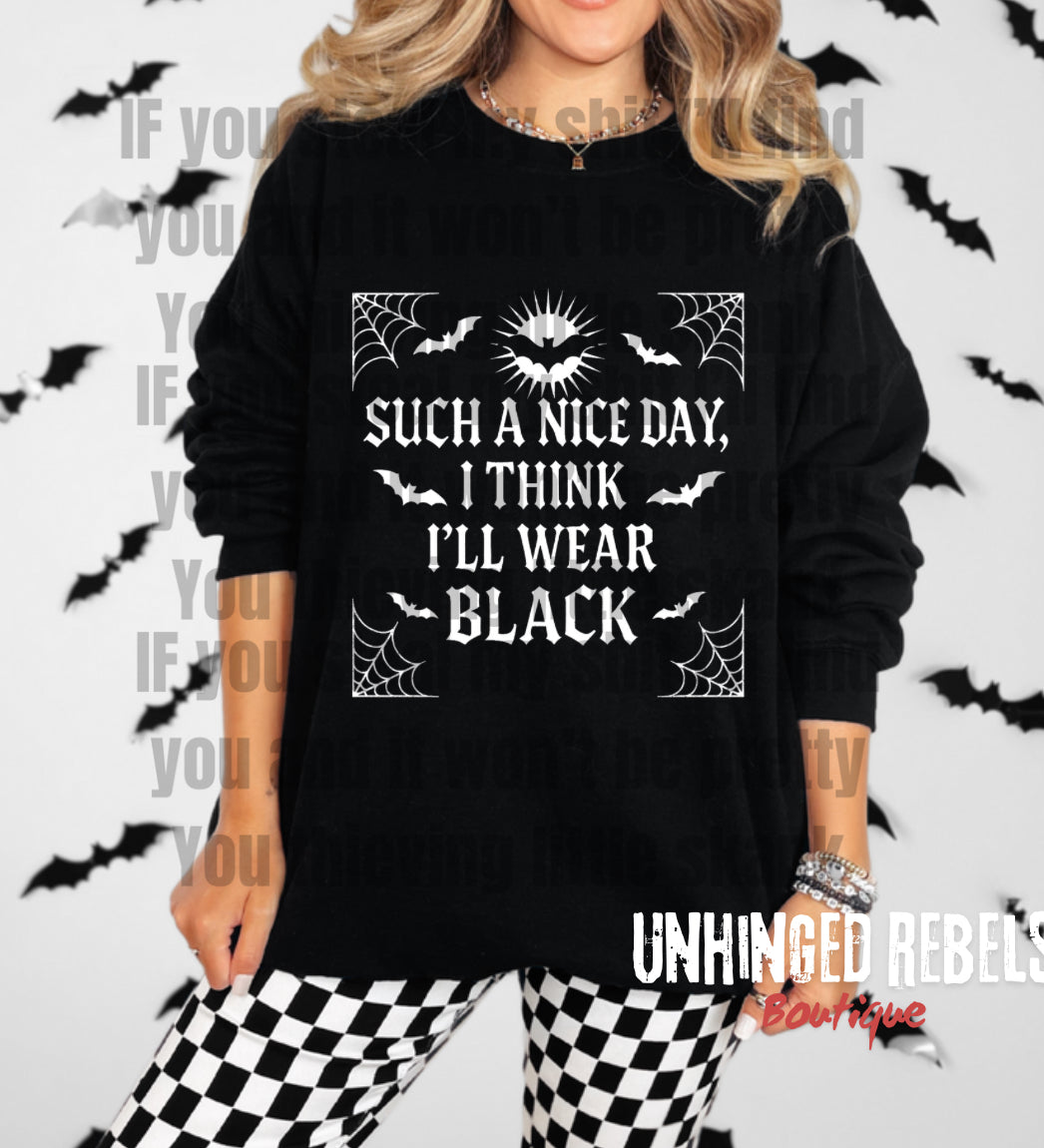 𝕾𝖚𝖈𝖍 𝖆 𝖓𝖎𝖈𝖊 𝖉𝖆𝖞 𝖙𝖔 𝖜𝖊𝖆𝖗 𝖇𝖑𝖆𝖈𝖐 𝖑𝖔𝖓𝖌 𝖘𝖑𝖊𝖊𝖛𝖊